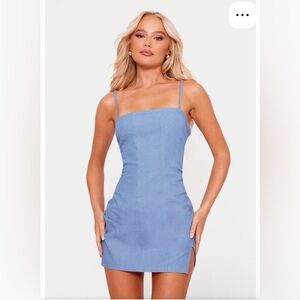 Forever 21 Light Blue Mini Dress
